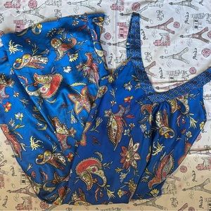 Jones New York Blue Paisley Tank Dress